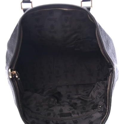 Gucci Guccissima Medium Joy Tote Bag Dark Brown 4 of 5