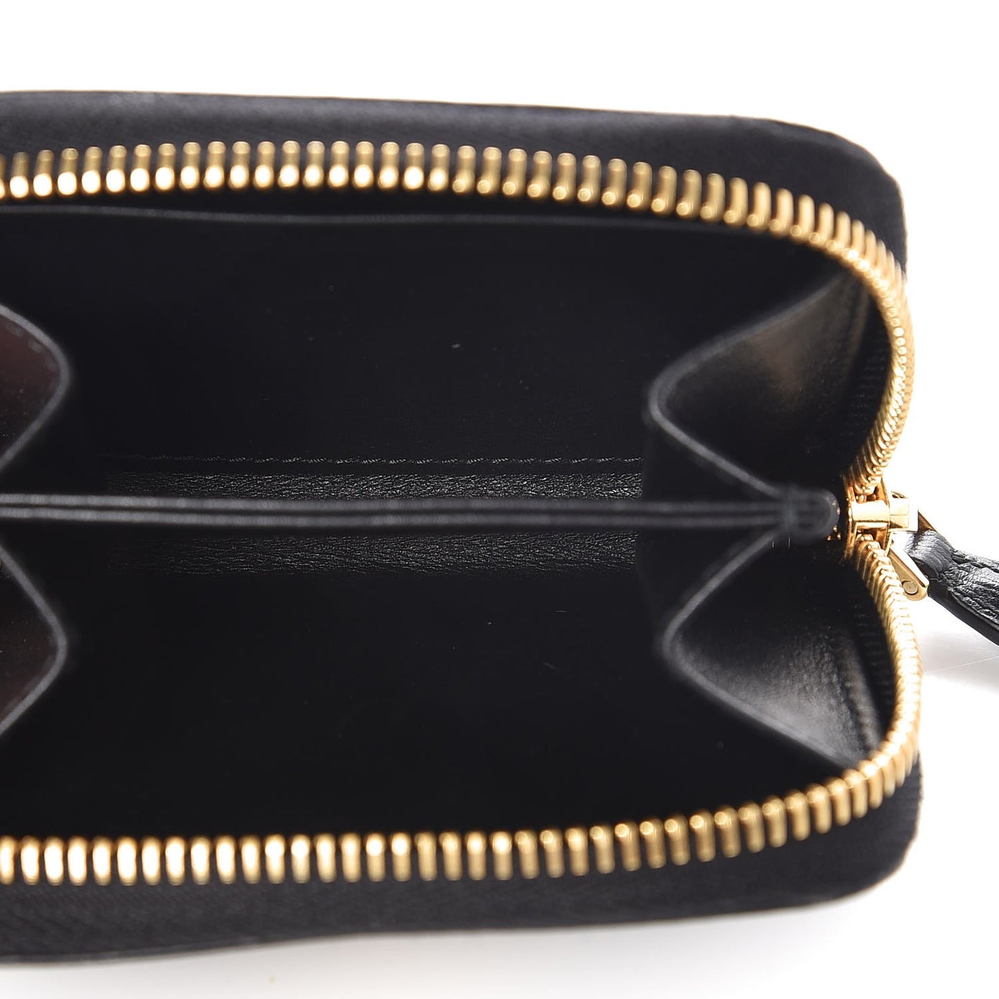 Vitello Move Metal Coin Purse Nero Black
