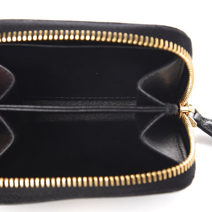 Prada Vitello Move Metal Coin Purse Nero Black 5 of 7