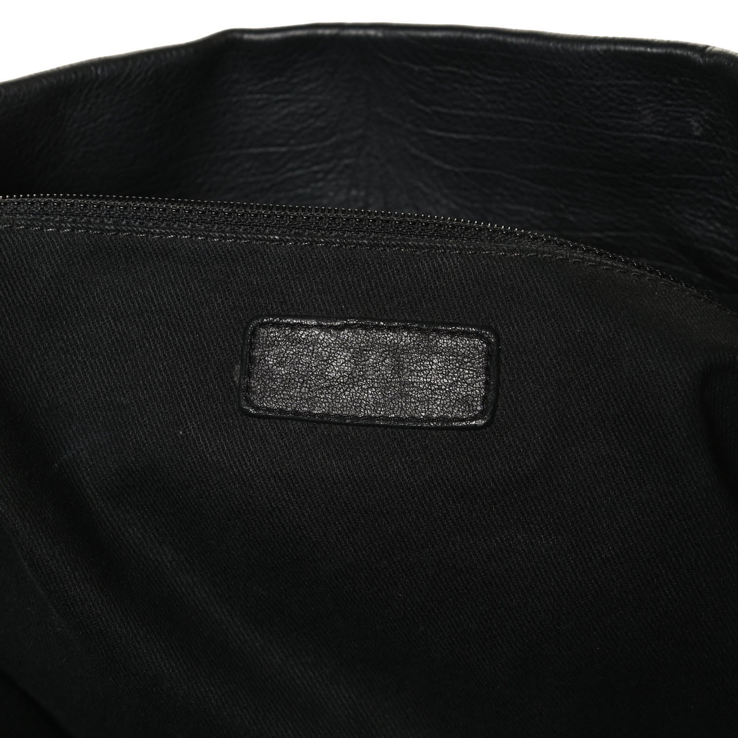 Chanel Calfskin Large Front Flap Tote Black 9 of 11