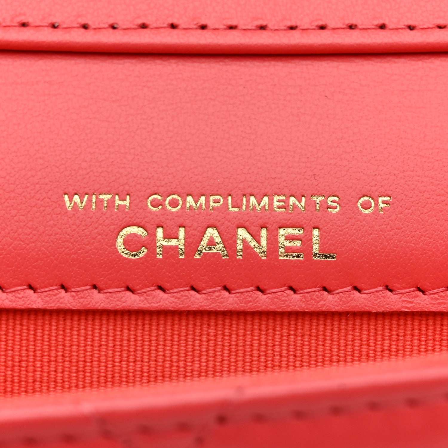 Chanel Shiny Lambskin Quilted Card Holder On Chain Pink 7 of 11