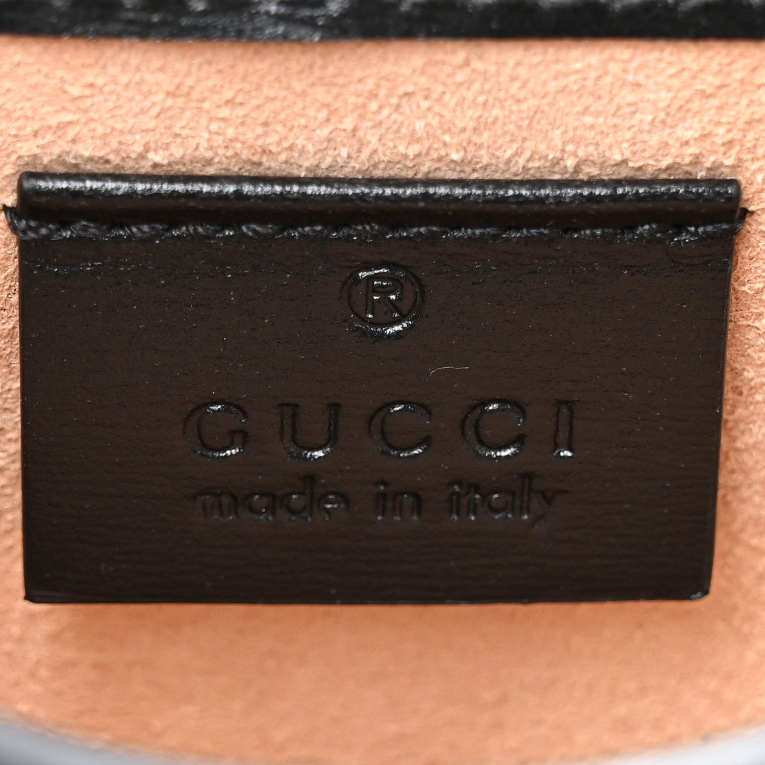 Gucci Boarded Plutone Calfskin Mini Horsebit 1955 Crossbody Bag Black 6 of 10