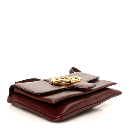 Gucci Vitello Palmellato Lux Small Arli Flap Shoulder Bag Vintage Bordeaux 4 of 11