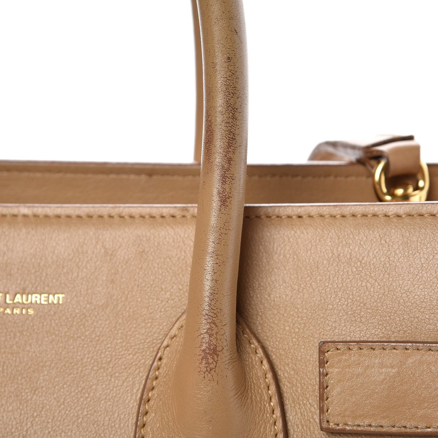 Calfskin Small Sac De Jour Taupe