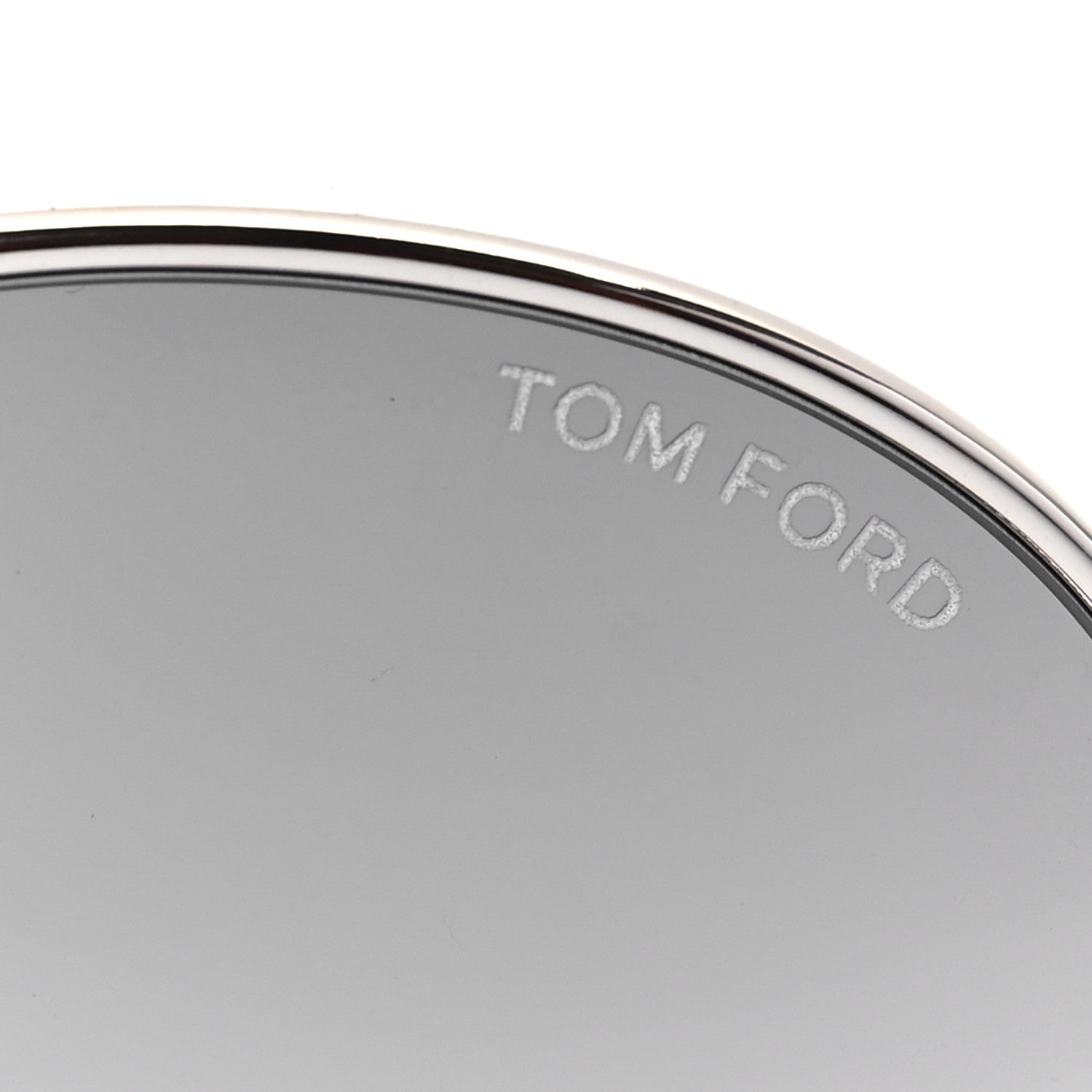 Tom Ford Metal Rania-02 Oval Sunglasses TF564 Silver 5 of 7
