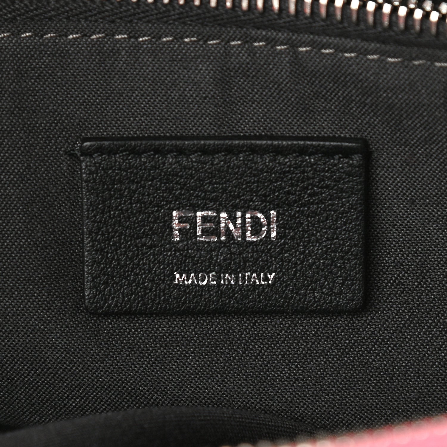 Fendi Shearling Vitello Dolce Medium By The Way Boston Bag Bubble Gum 6 of 9