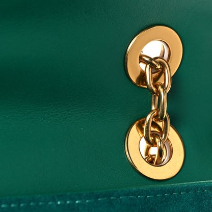Louis Vuitton Calfskin New Wave Chain Bag MM NM Emerald 15 of 16