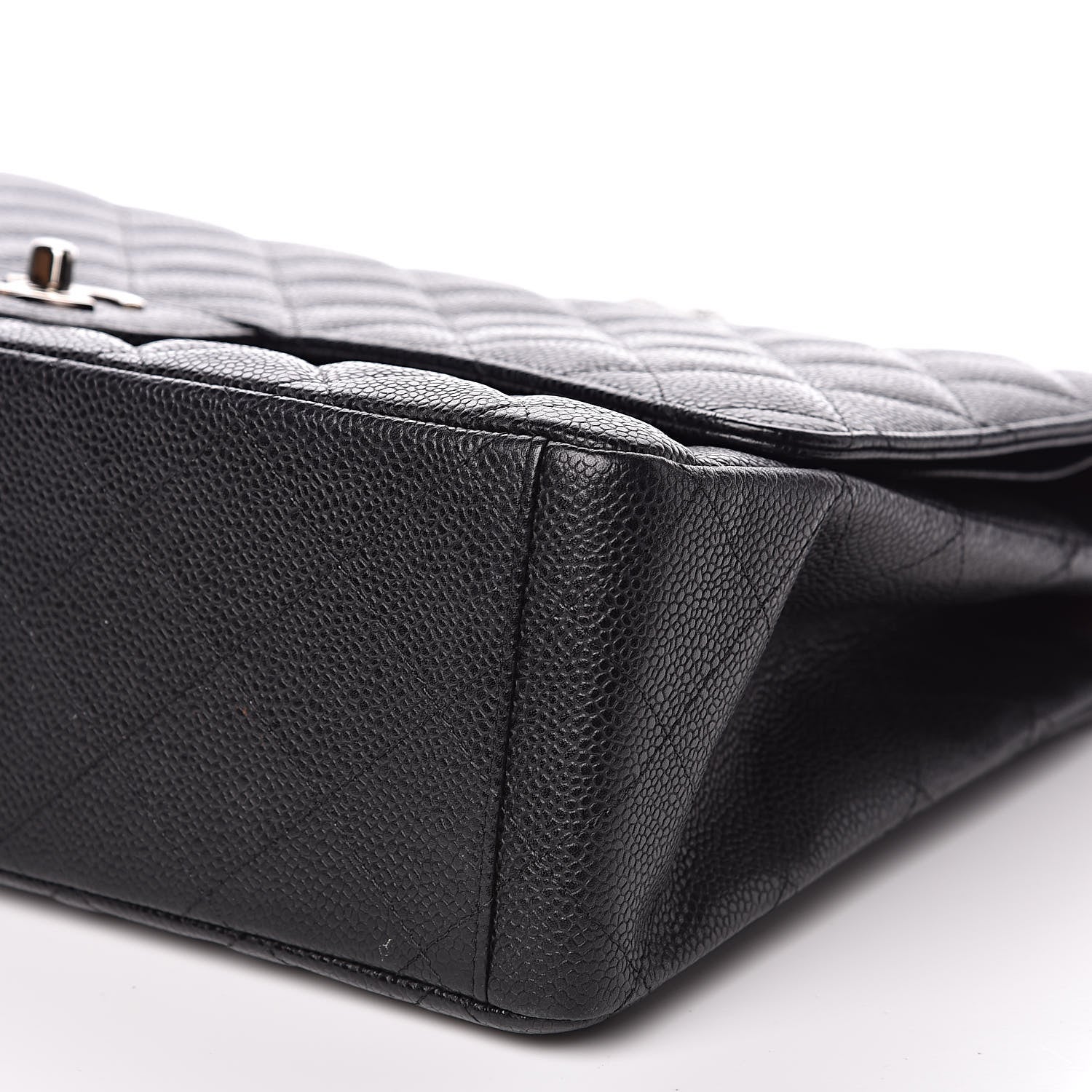 Chanel Caviar Quilted Maxi Double Flap Black 9 of 15