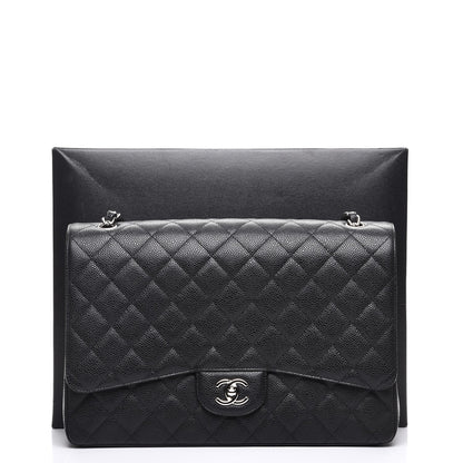 Chanel Caviar Quilted Maxi Single Flap Black 8 of 8