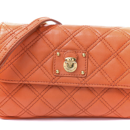 Marc Jacobs Quilted Lambskin The Small Single Flap Orange 9 of 9
