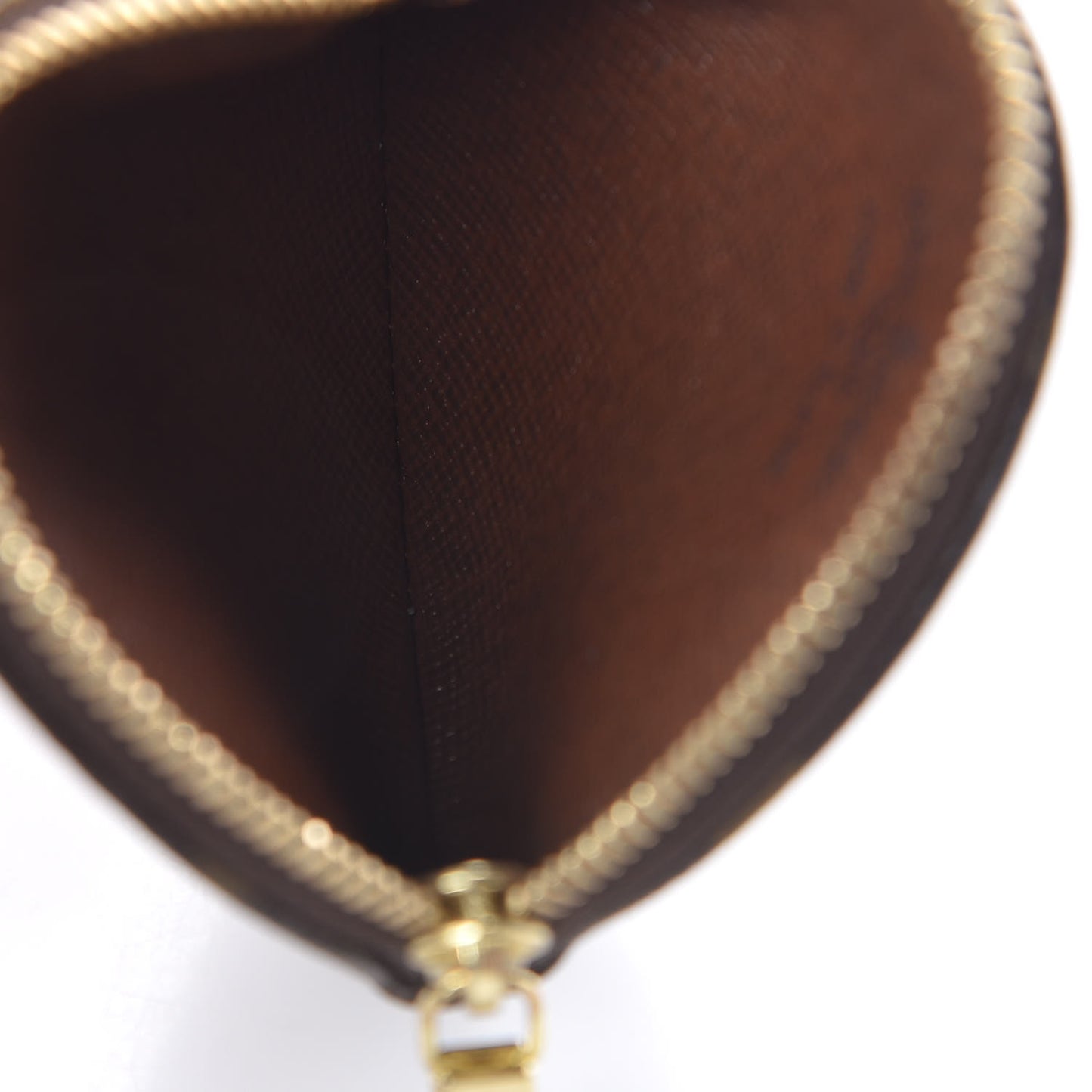 Monogram Round Coin Purse