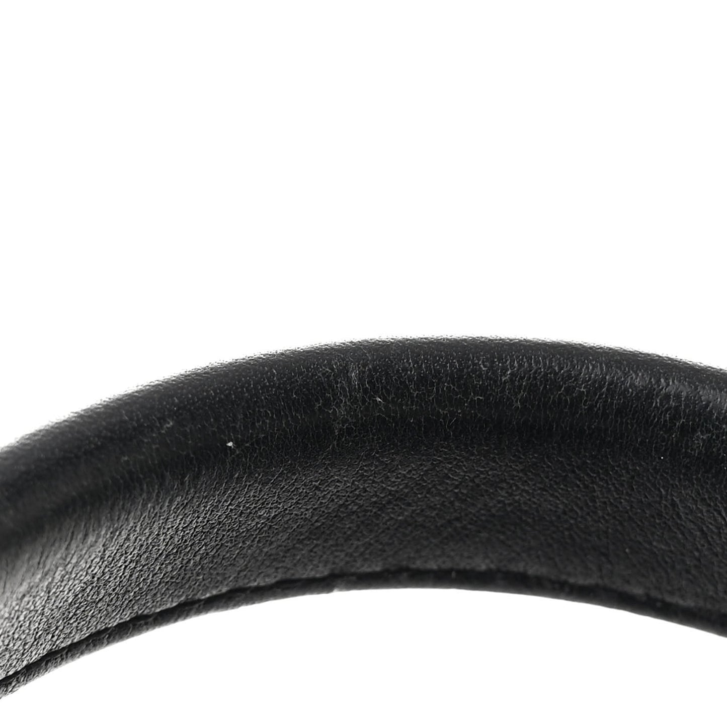 Mixed Fibers Calfskin Small Deauville Tote Black