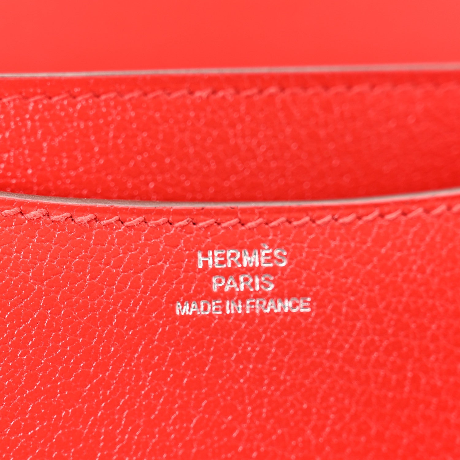 Hermes Chevre Chamkila Constance 18 Rouge De Coeur 7 of 12