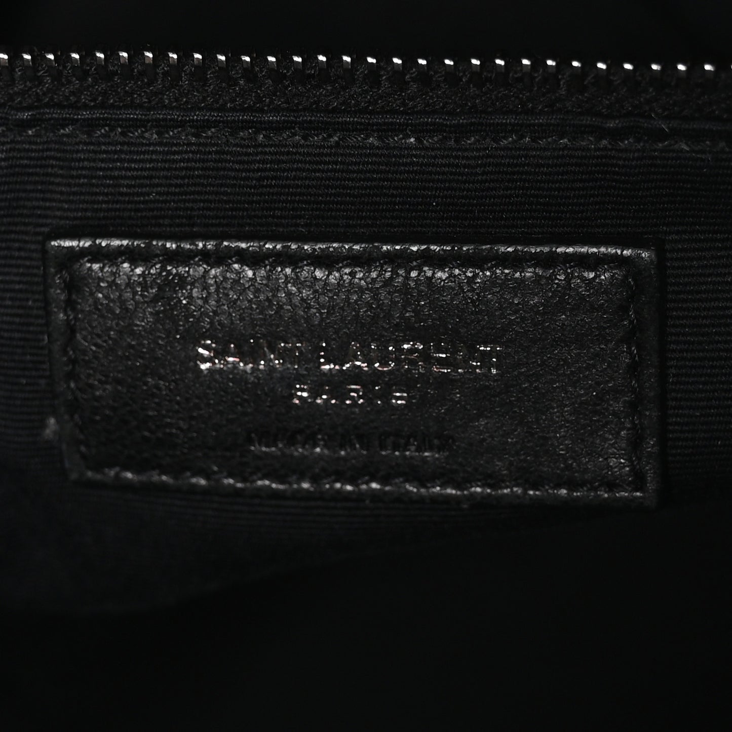 Crinkled Calfskin Matelasse Monogram Medium Niki Shopper Tote Black