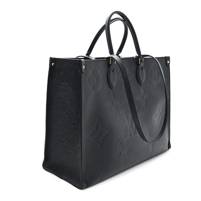 Louis Vuitton Empreinte Monogram Giant Onthego GM Black 3 of 11