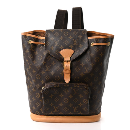 Louis Vuitton Monogram Montsouris GM Backpack 1 of 9