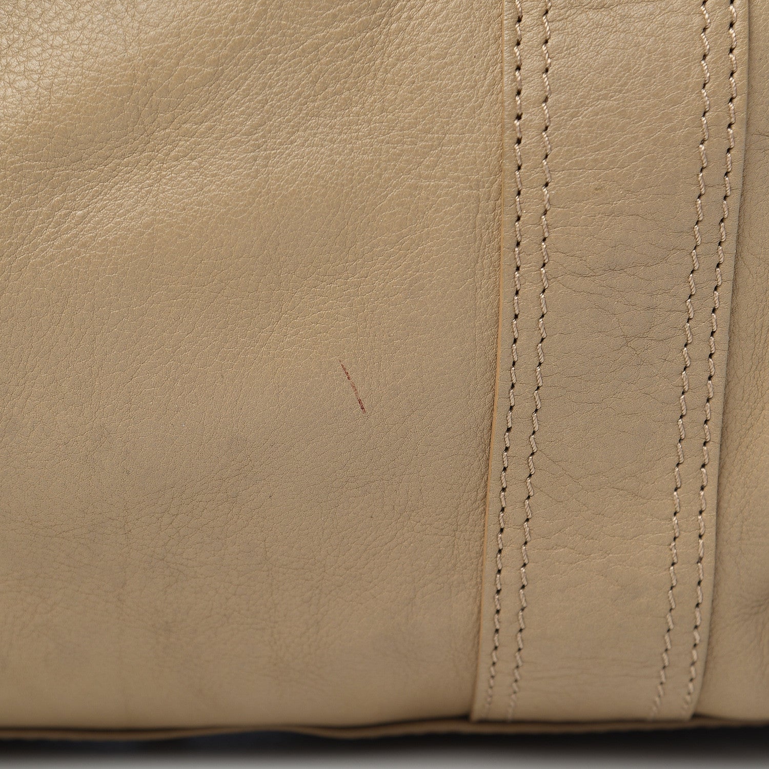 Burberry Grainy Calfskin Top Handle Bag Beige 16 of 19