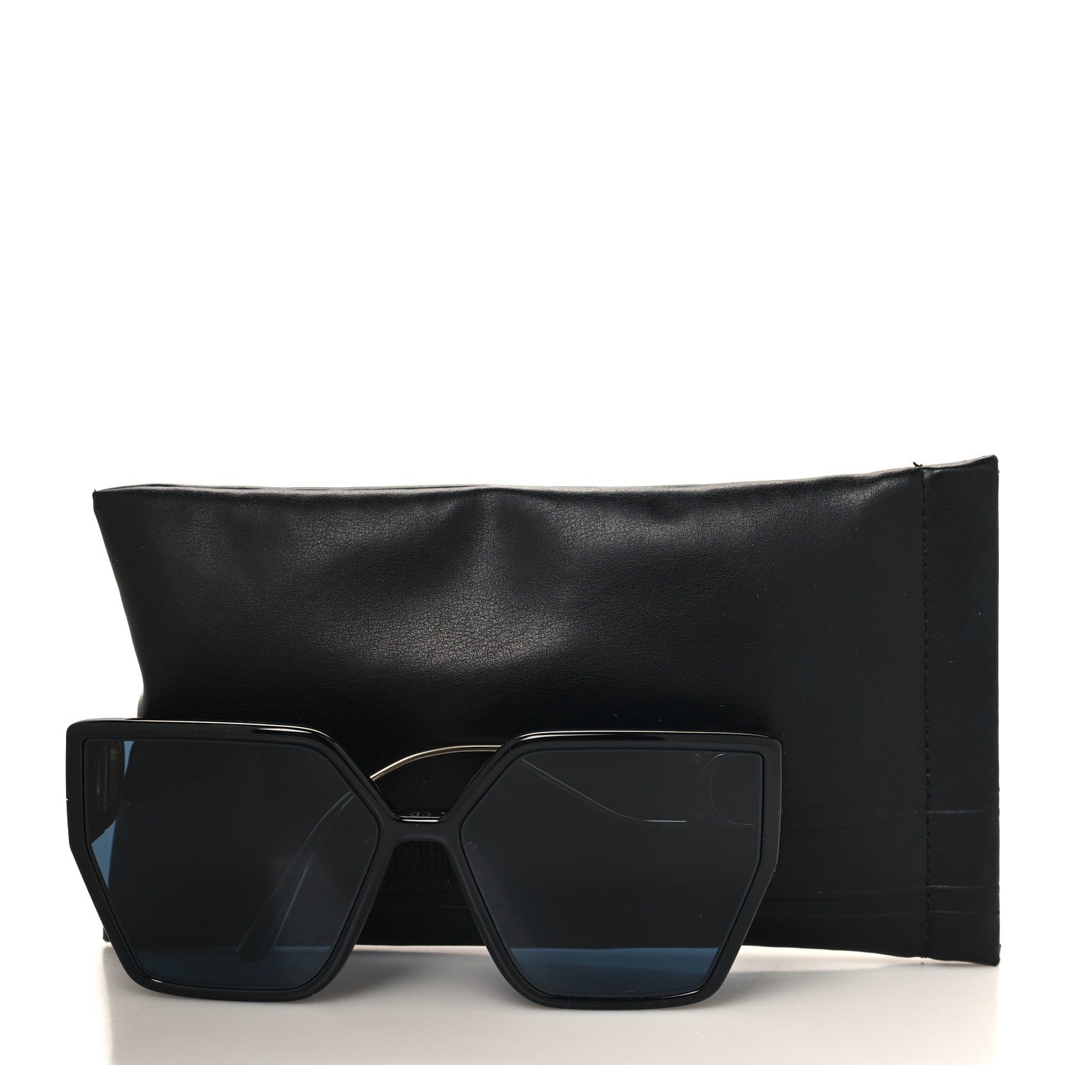 Christian Dior Rectangular 30 Montaigne Sunglasses Black 8 of 8