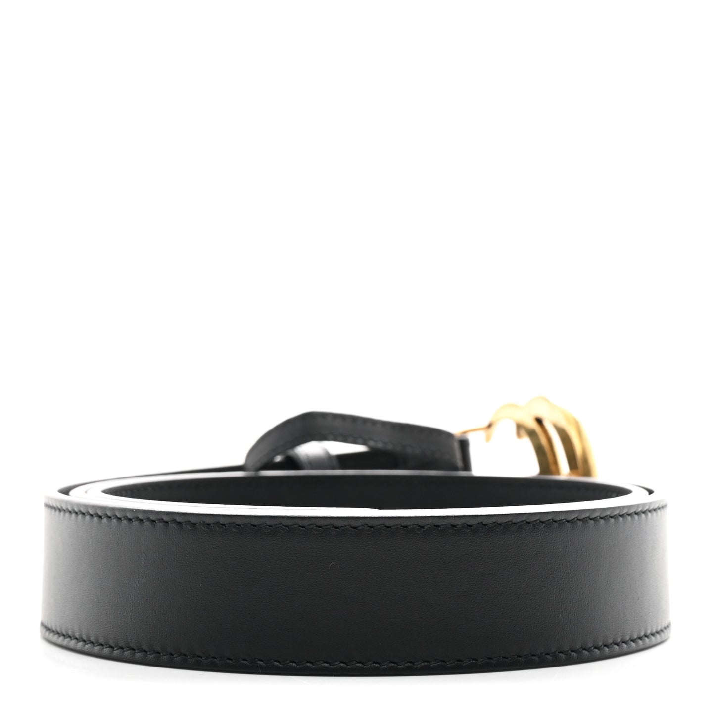 Calfskin Double G 30mm Belt 90 36 Black