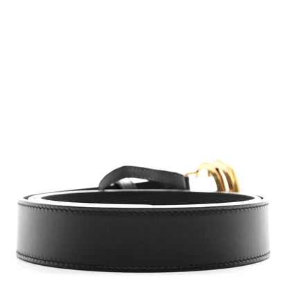 Gucci Calfskin Double G 30mm Belt 90 36 Black 2 of 6