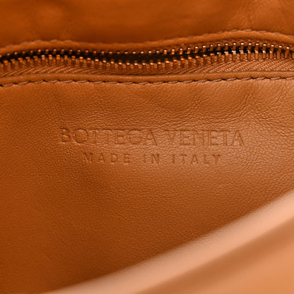 Bottega Veneta Lambskin Maxi Intreccio Padded Chain Cassette Crossbody Bag Caramel 6 of 14