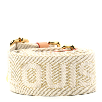 Louis Vuitton Monogram Utility Crossbody Bandouliere Shoulder Strap Beige 2 of 4