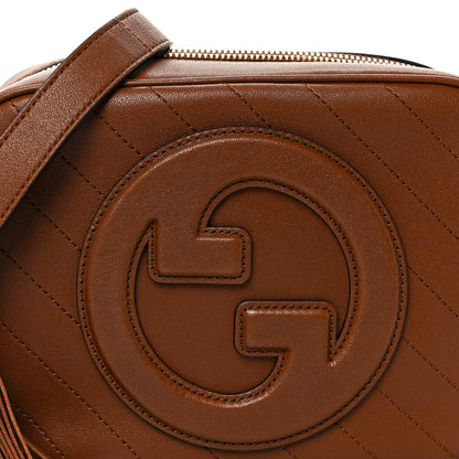 Gucci Sakai Be Green Calfskin Diagonal Stitched Small Blondie Shoulder Bag Cuir 9 of 12