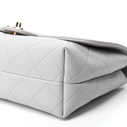 Chanel Caviar Quilted City Walk Flap Light Grey 7 of 15