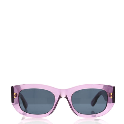 Gucci Acetate Rectangle Frame Sunglasses GG12156S Purple 2 of 8