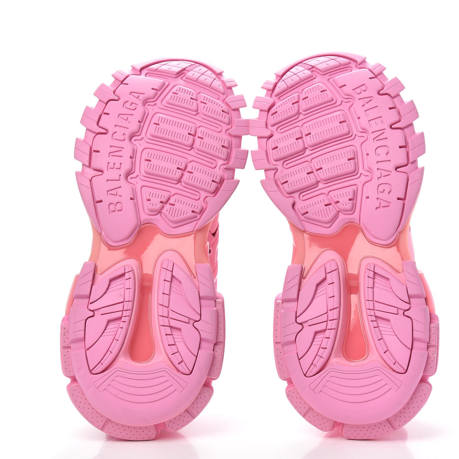 Balenciaga Mesh Nylon Womens Track Sneakers 42 Pink 5 of 8