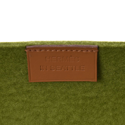 Hermes Felt Change Tray Vert Anis 6 of 7