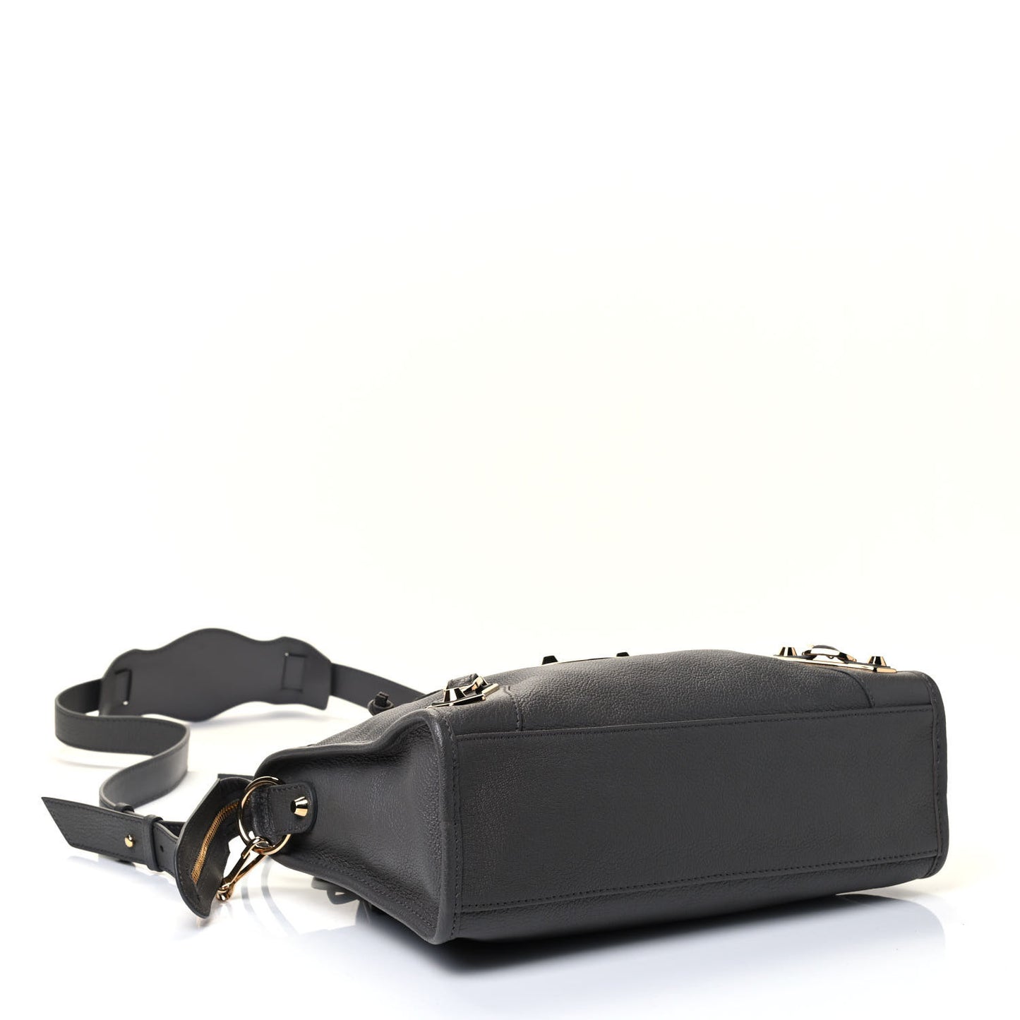 Chevre Gold Metallic Edge Hardware S City Gris Acier