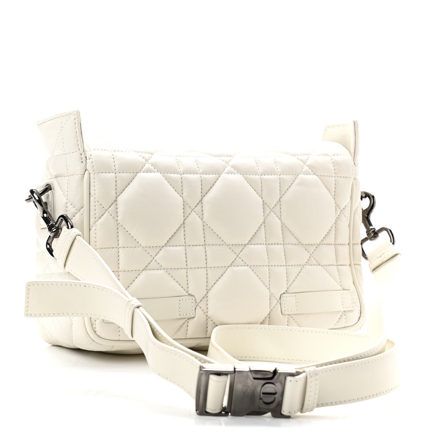 Christian Dior Calfskin Macrocannage Small Diorcamp Messenger Latte 3 of 10