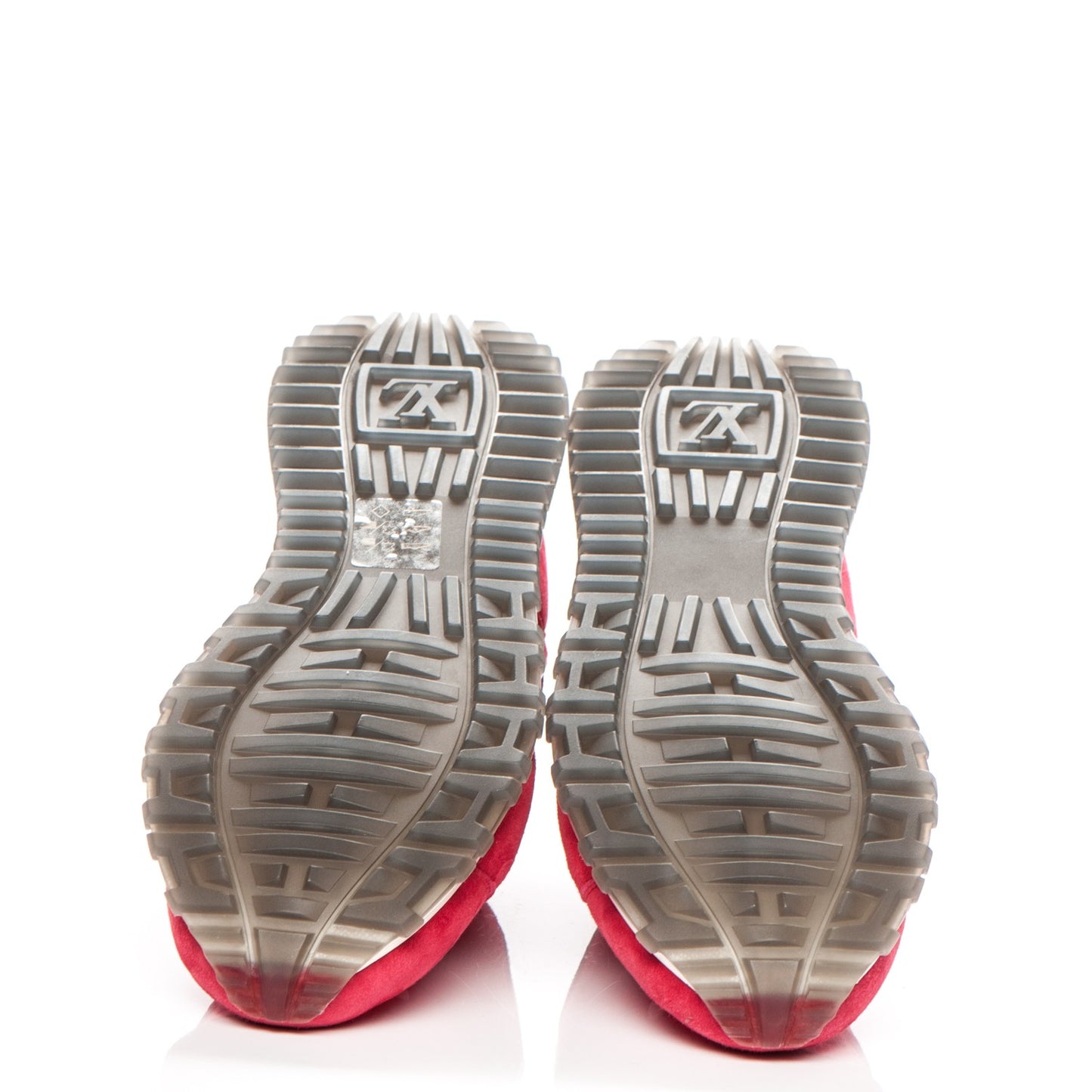 Nubuck Suede Run Away Sneakers 36 Framboise