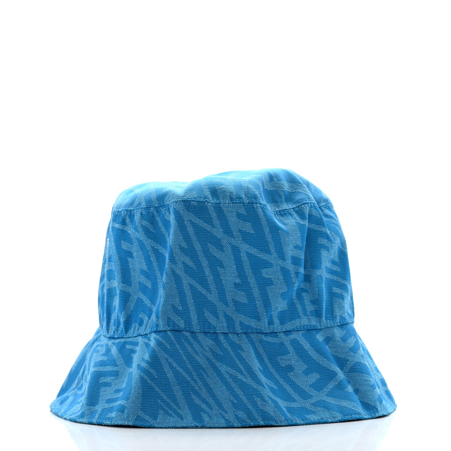 Fendi X SARA COLEMAN Canvas FF Vertigo Bucket Hat L Turquoise 6 of 8