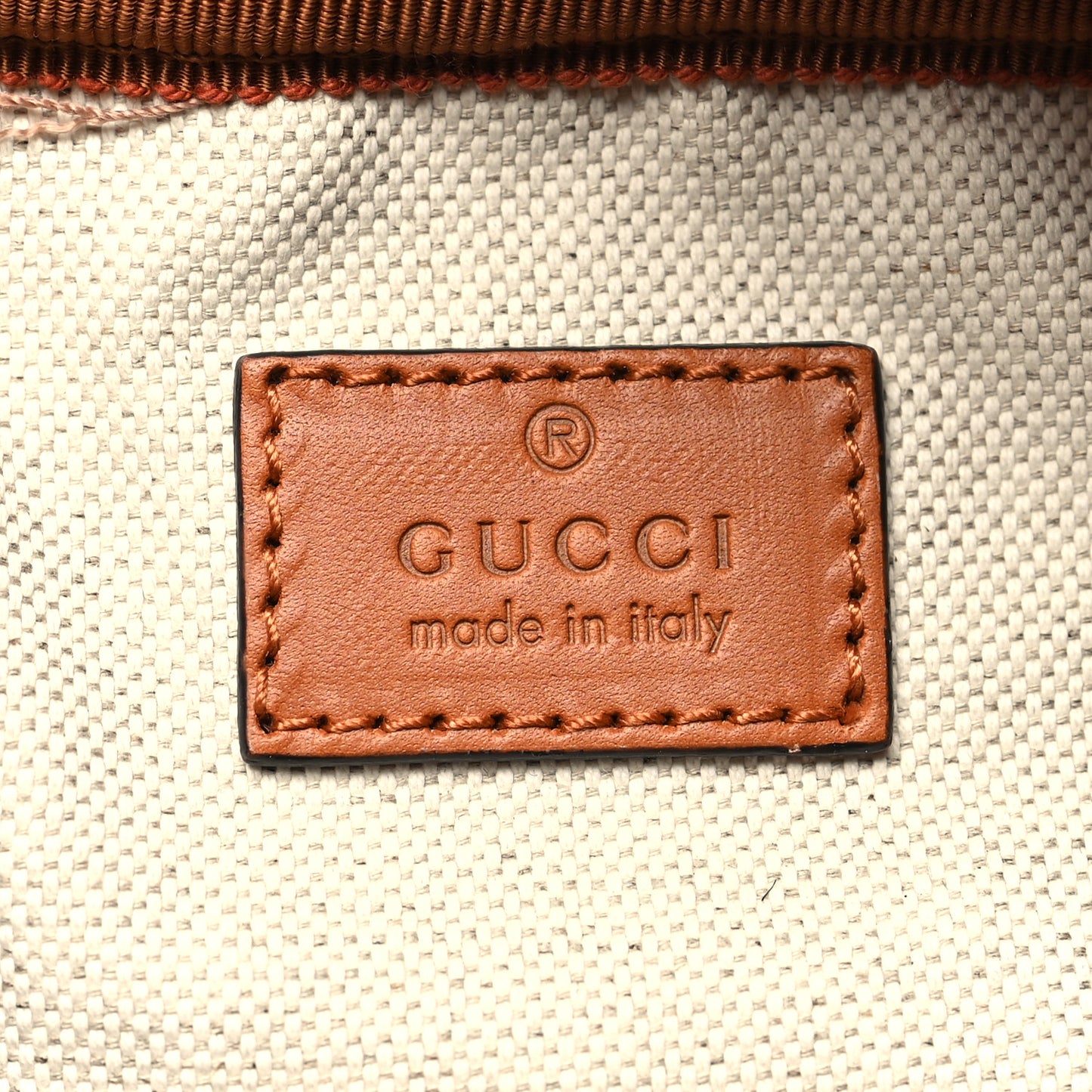 GG Supreme Monogram Calfskin Rhombus Print Medium Ophidia Double Buckle Backpack Beige Ebony Mystic White Hazel Brown