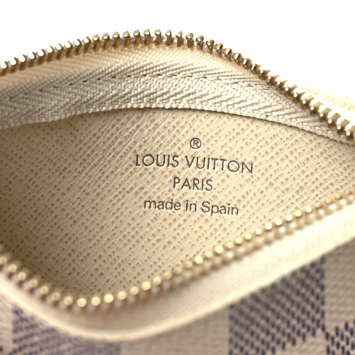 Louis Vuitton Damier Azur Key Pouch 6 of 6
