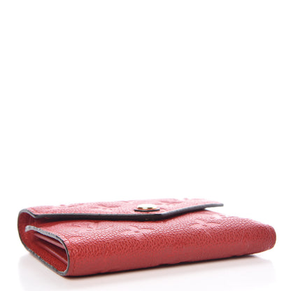 Louis Vuitton Empreinte Victorine Wallet Cherry 4 of 8