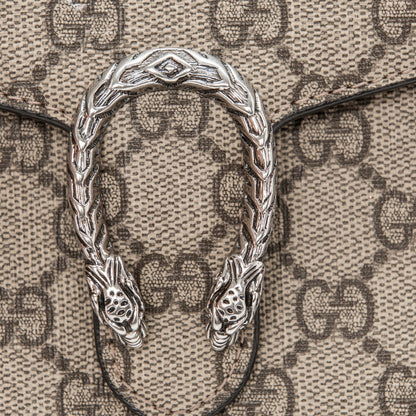 Gucci GG Supreme Monogram Mini Dionysus Chain Wallet Beige Taupe 6 of 8