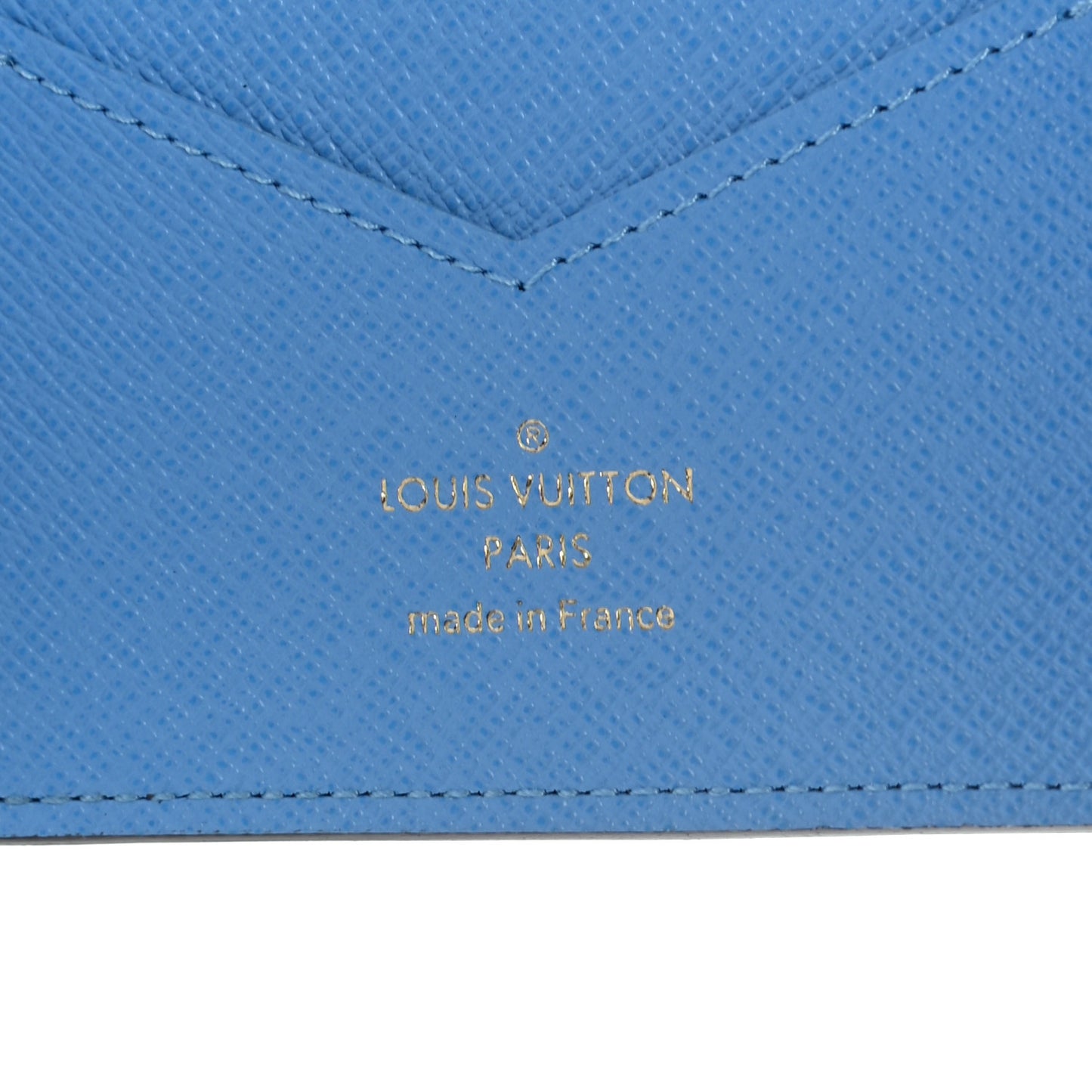 Monogram 2021 Christmas Animation China Passport Cover Myosotis Blue