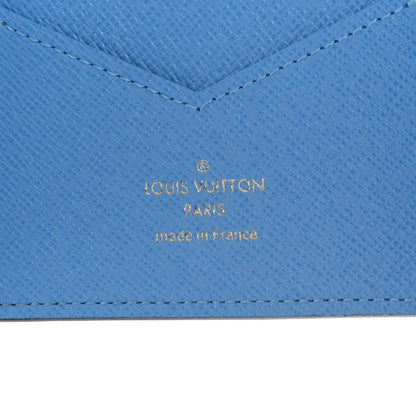 Louis Vuitton Monogram 2021 Christmas Animation China Passport Cover Myosotis Blue 6 of 6