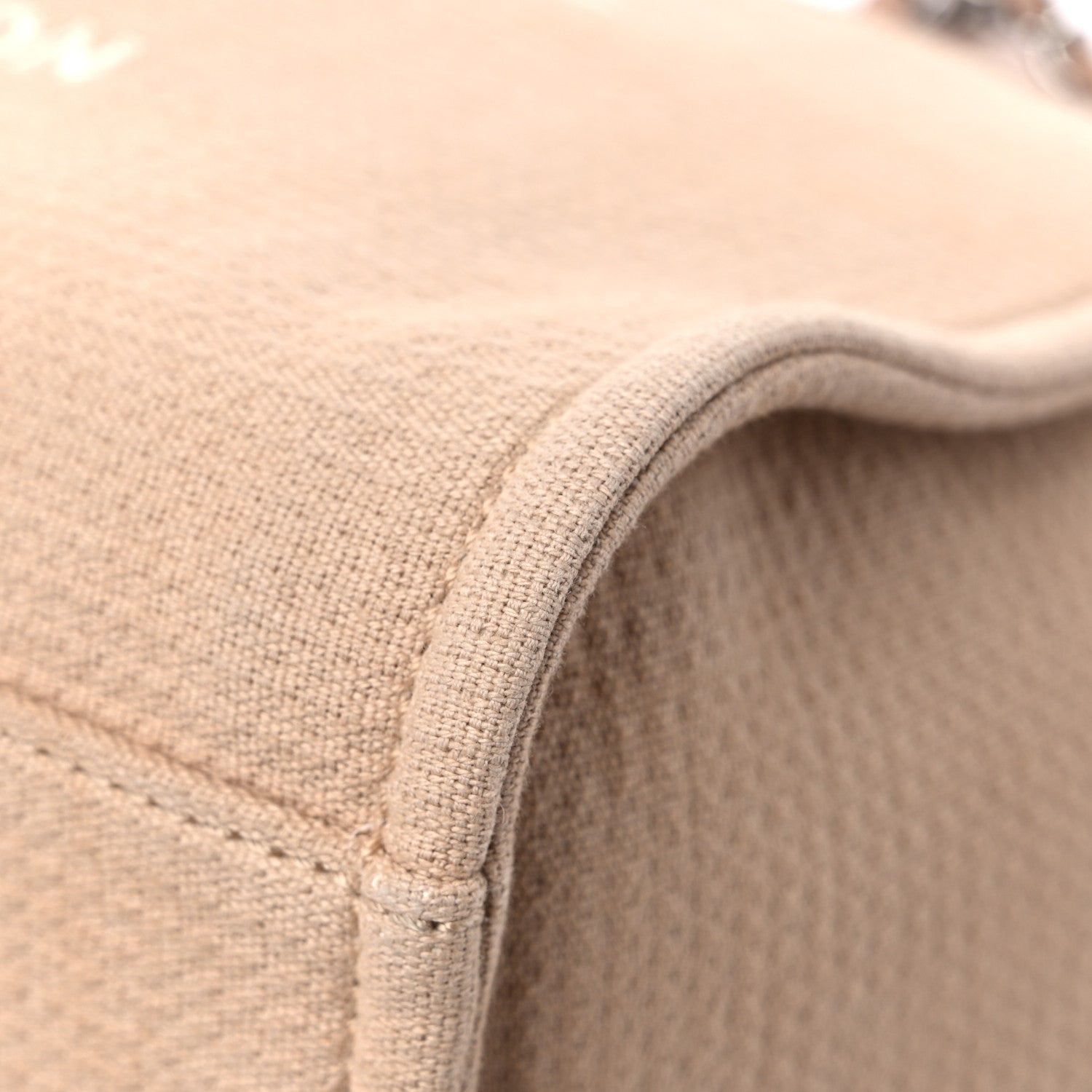 Chanel Mixed Fibers Small Deauville Tote Beige 10 of 12