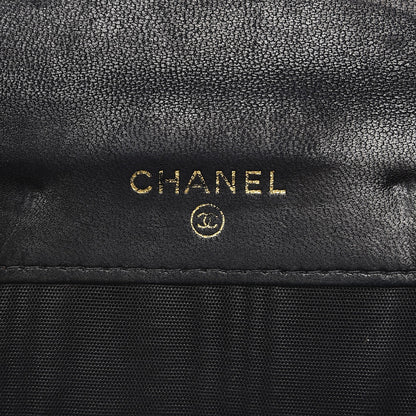 Chanel Caviar Timeless CC Compact French Wallet Black 6 of 16