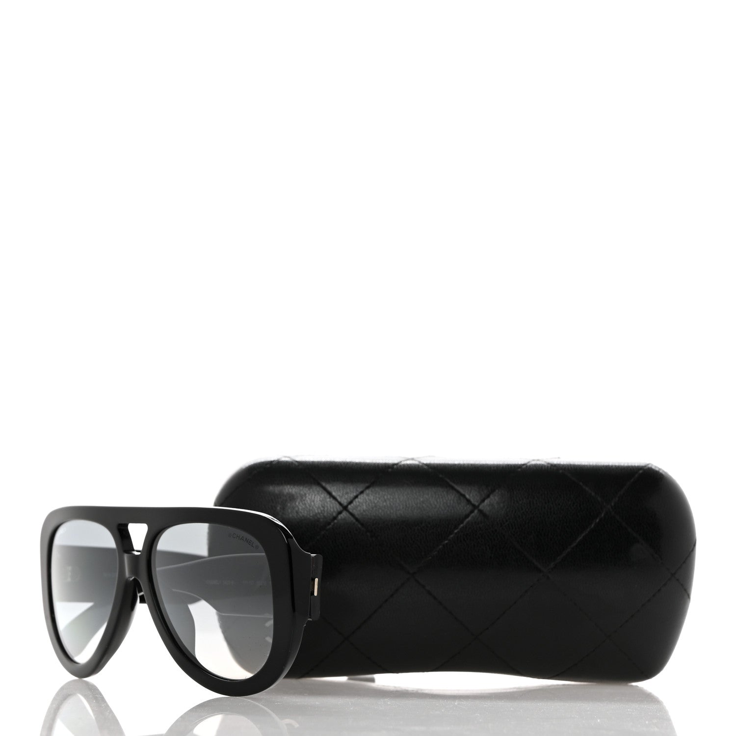 Chanel Resin Polarized Sunglasses 5423-B Black 8 of 8
