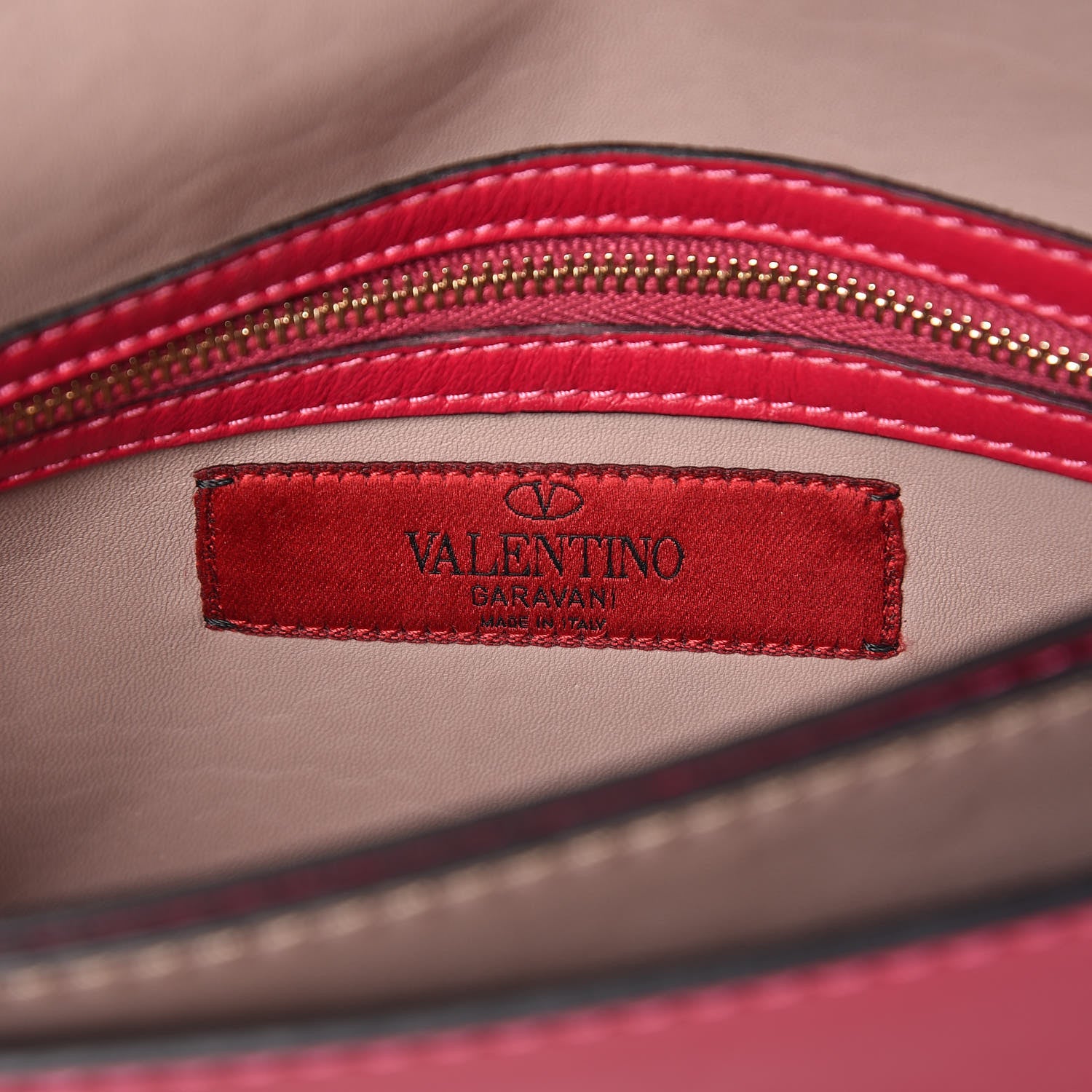 Valentino Garavani Nappa Rockstud Wristlet Clutch Cyclamin 8 of 10