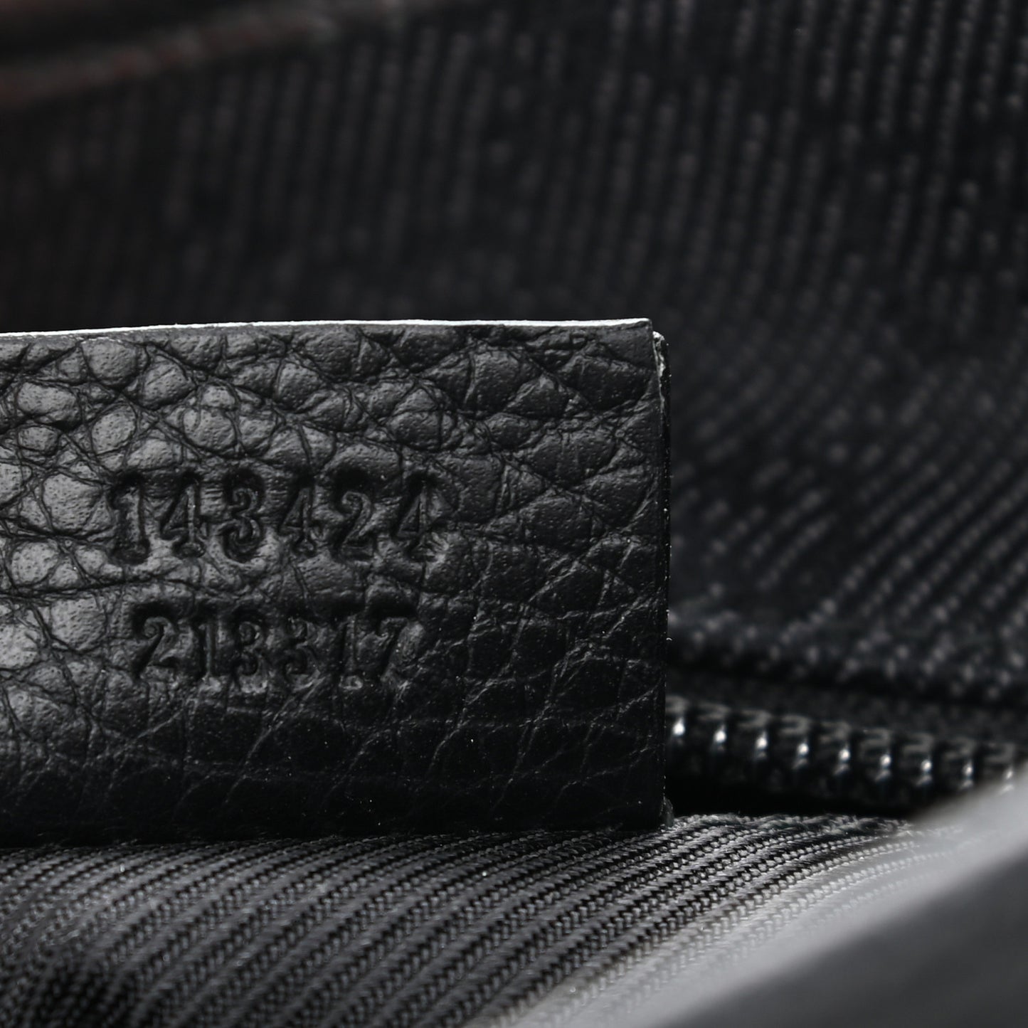 Monogram Tote Bag Black