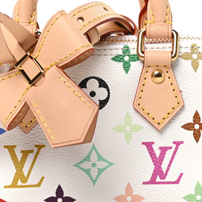 Louis Vuitton LV X TM Monogram Multicolor Nano Speedy White 7 of 10