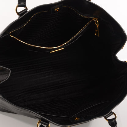 Prada Saffiano Lux Large Tote Nero Black 7 of 10