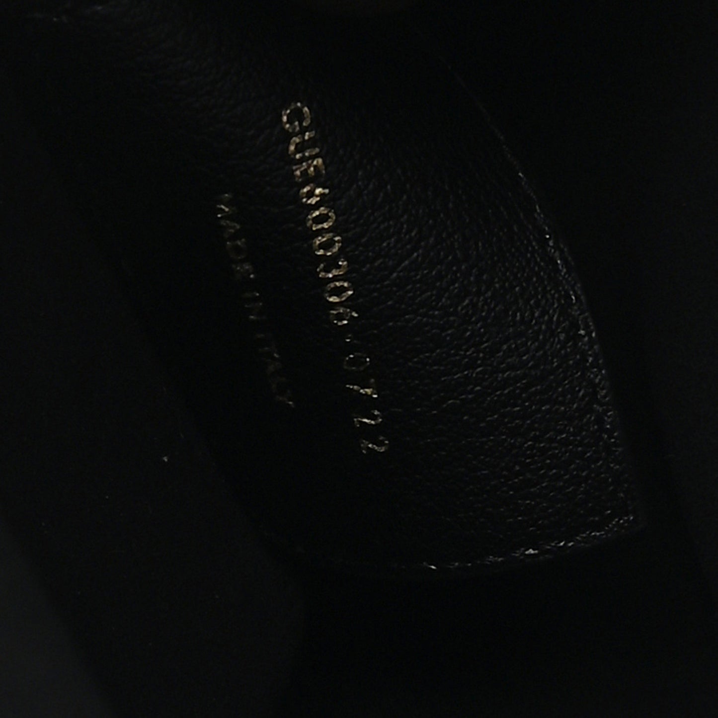 Calfskin North-South Shopping Tote Black