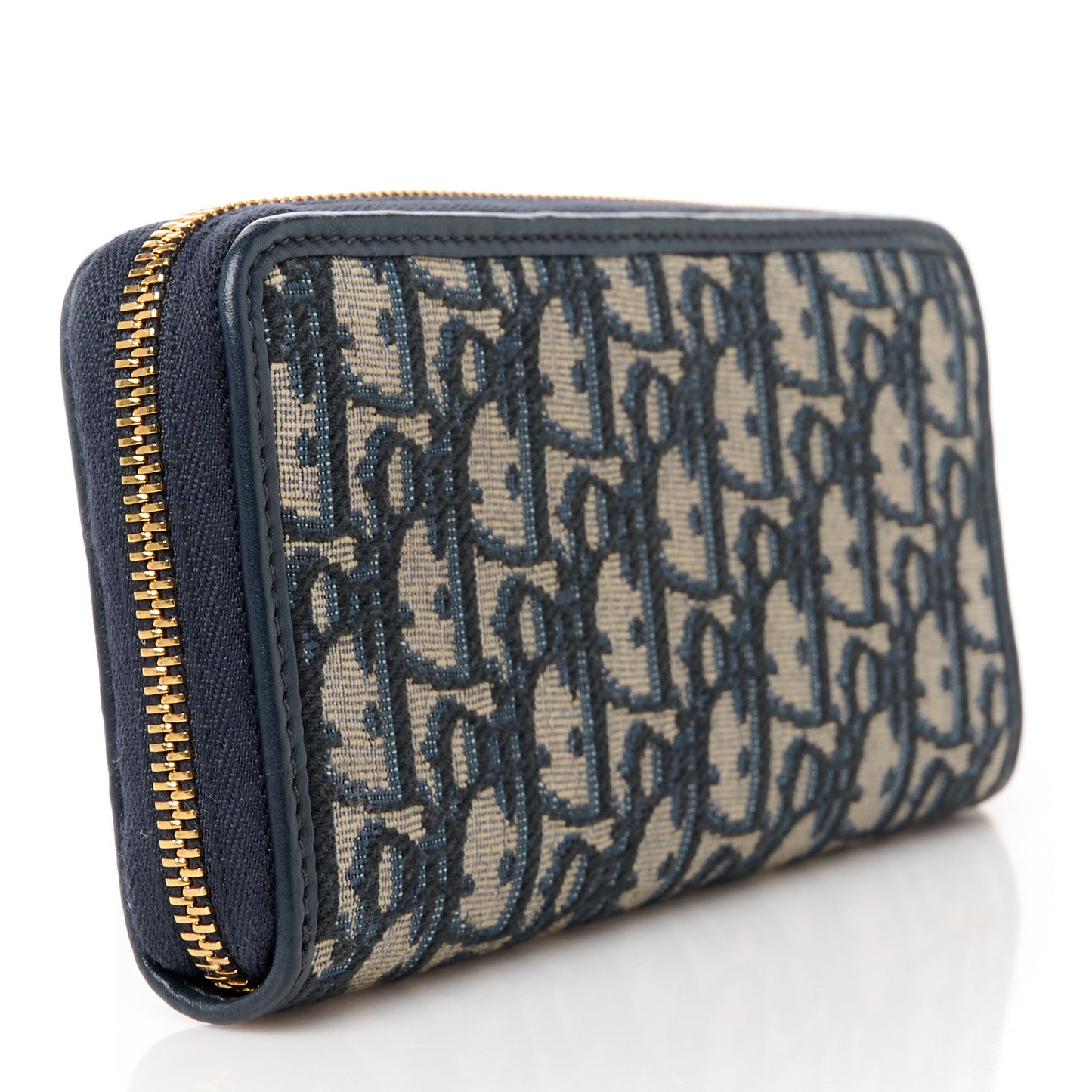 Oblique 30 Montaigne Zip Around Wallet Blue